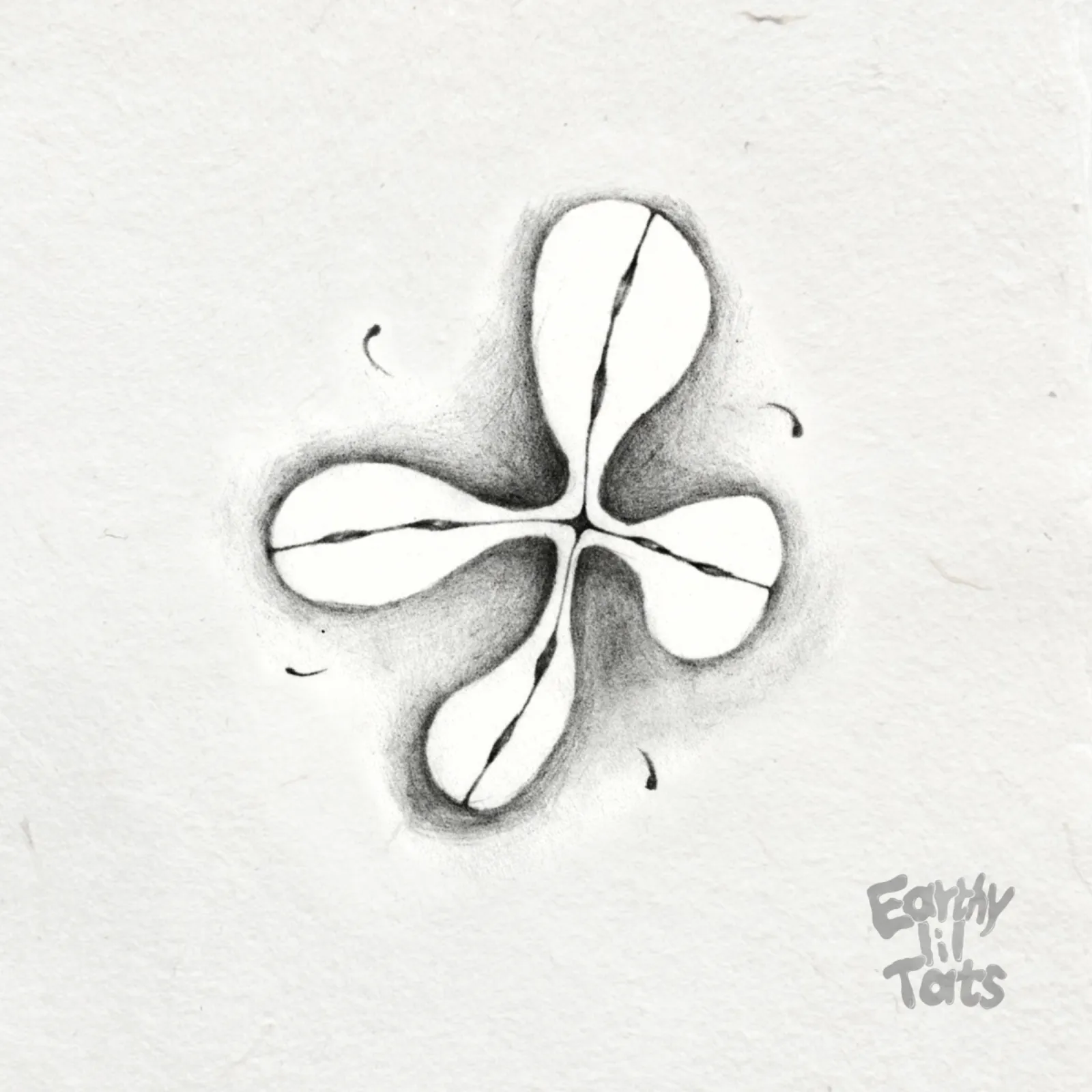 Flash design: Negative Space Flower