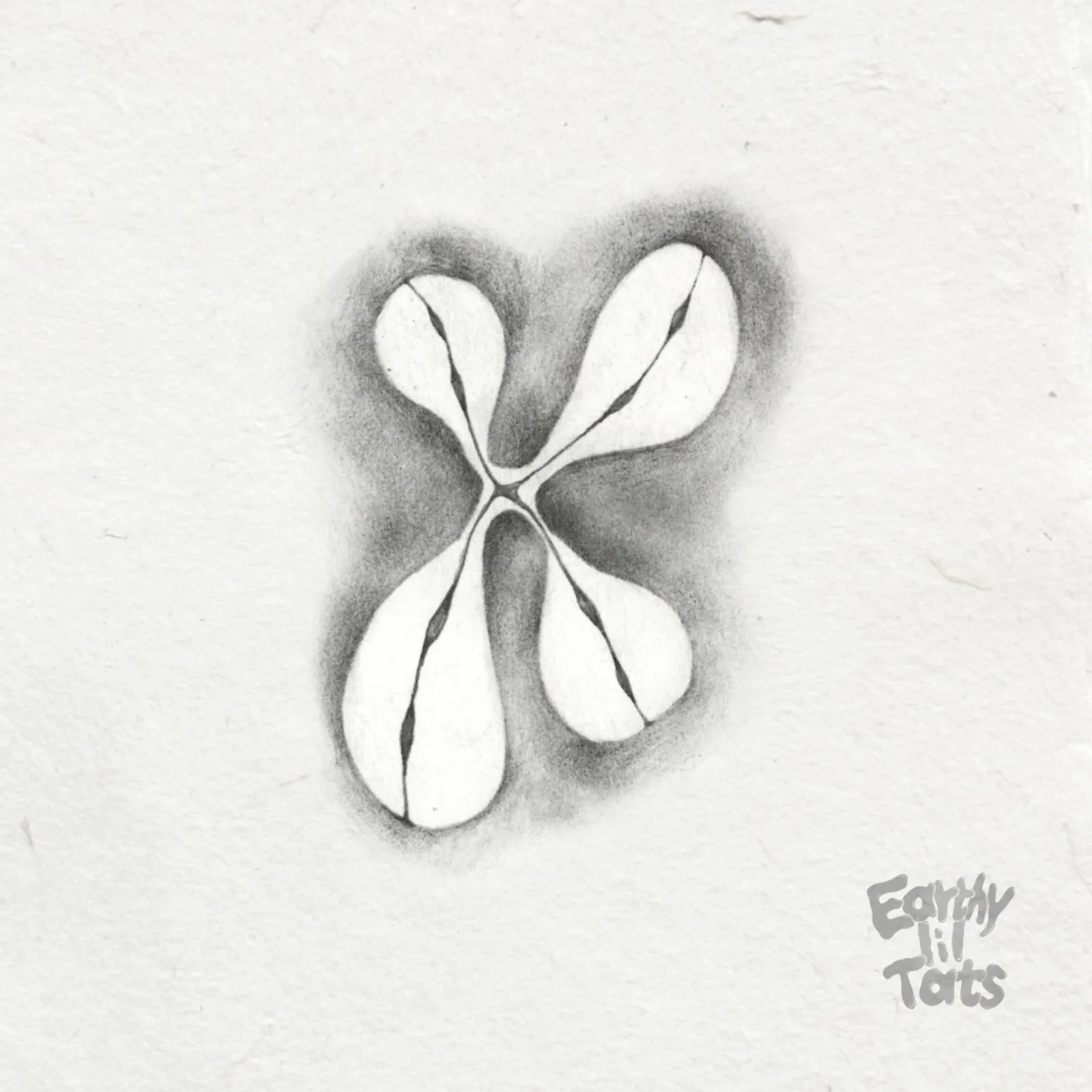 Flash design: Negative Space Flower